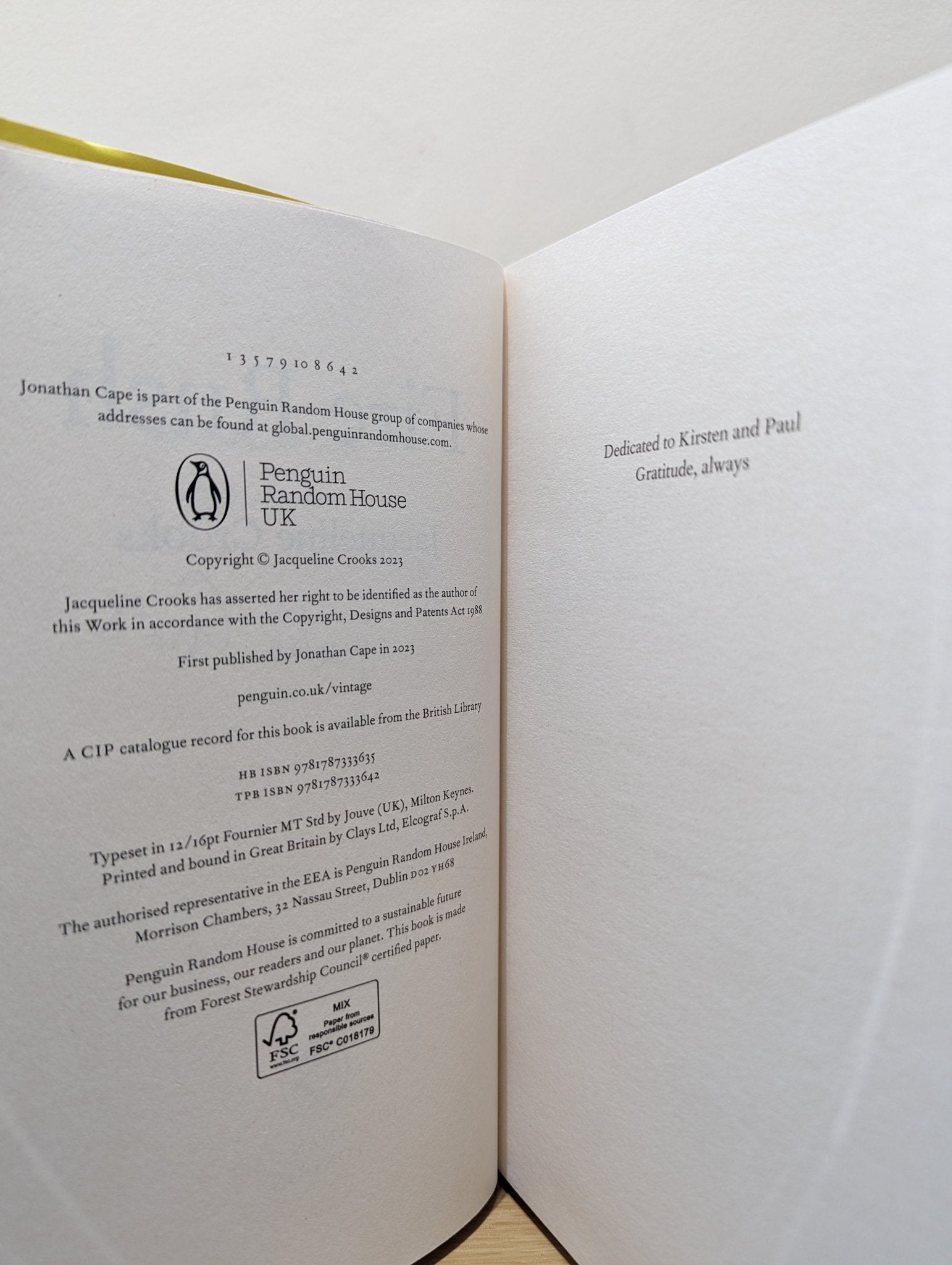 Fire Rush by Jacqueline Crooks (Signed First Edition) - Fialta Books