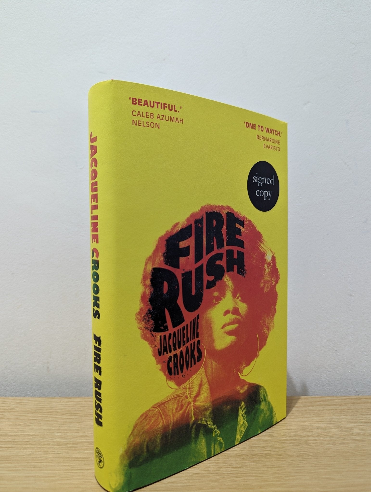 Fire Rush by Jacqueline Crooks (Signed First Edition) - Fialta Books
