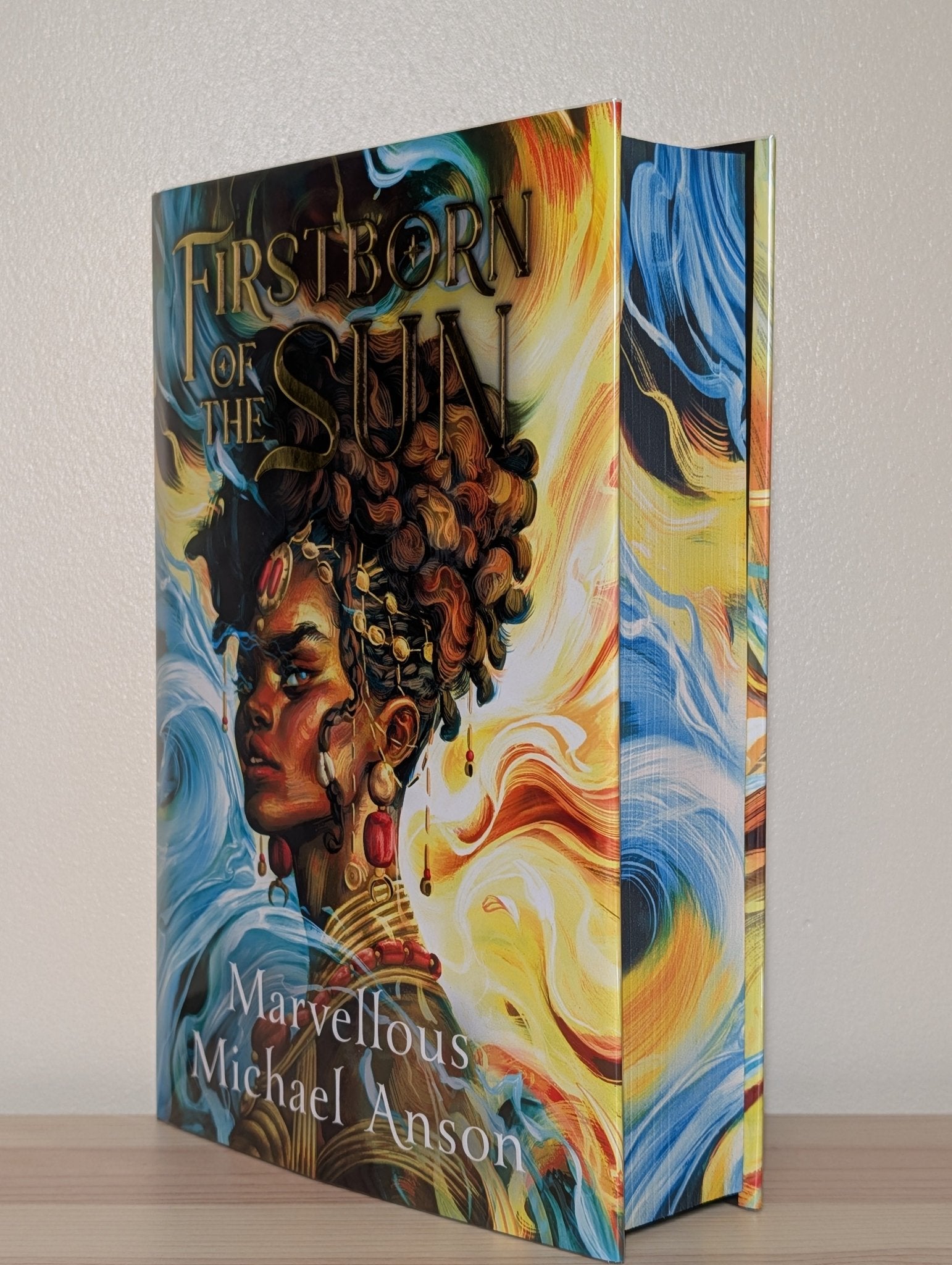 Firstborn of the Sun by Marvellous Michael Anson (Signed Numbered with sprayed edges) - Fialta Books