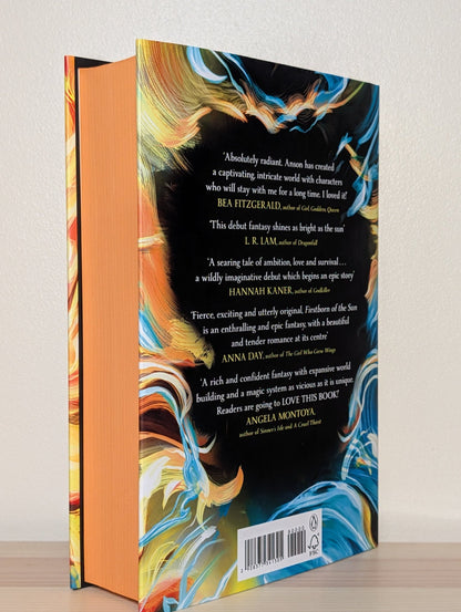 Firstborn of the Sun by Marvellous Michael Anson (Signed with orange sprayed edges) - Fialta Books