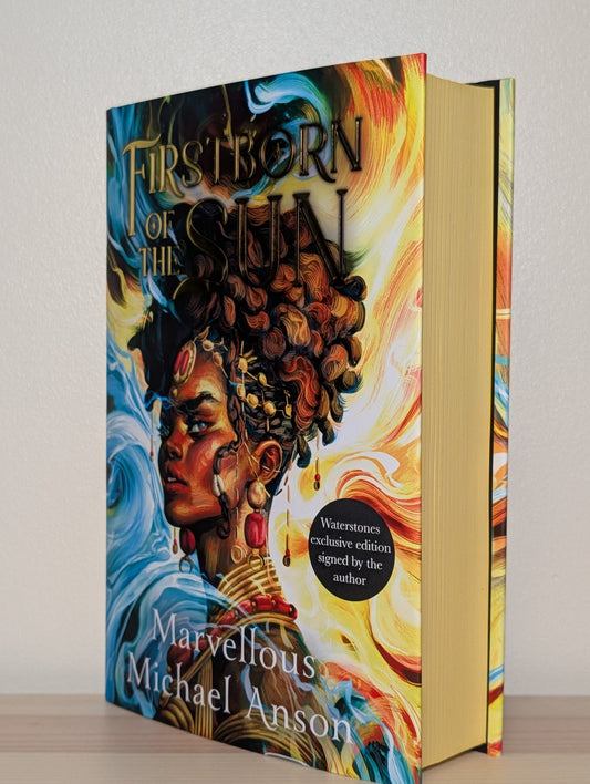 Firstborn of the Sun by Marvellous Michael Anson (Signed with yellow sprayed edges) - Fialta Books