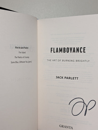 Flamboyance by Jack Parlett (Signed First Edition) - Fialta Books