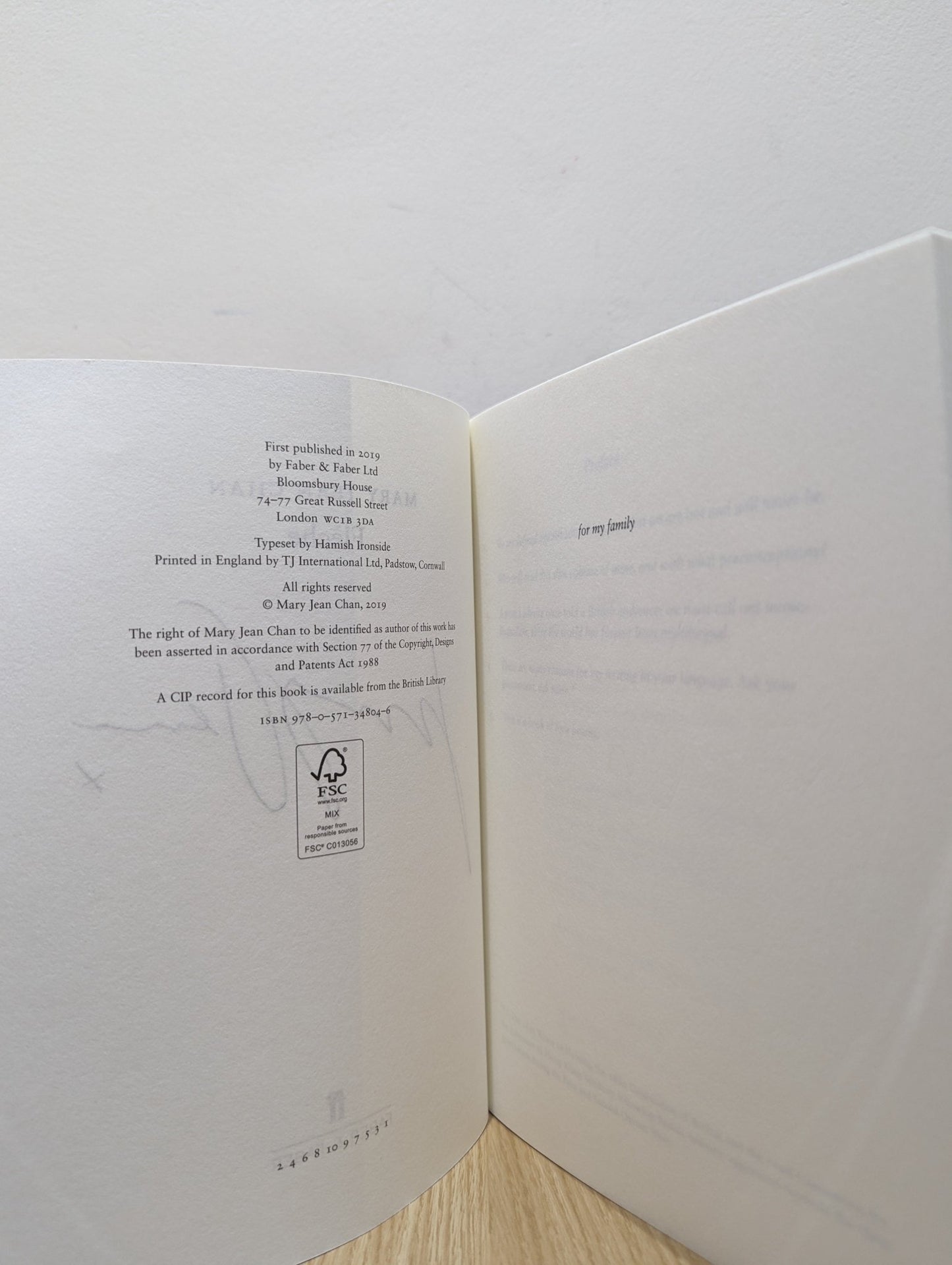 Flèche by Mary Jean Chan (Signed First Edition) - Fialta Books