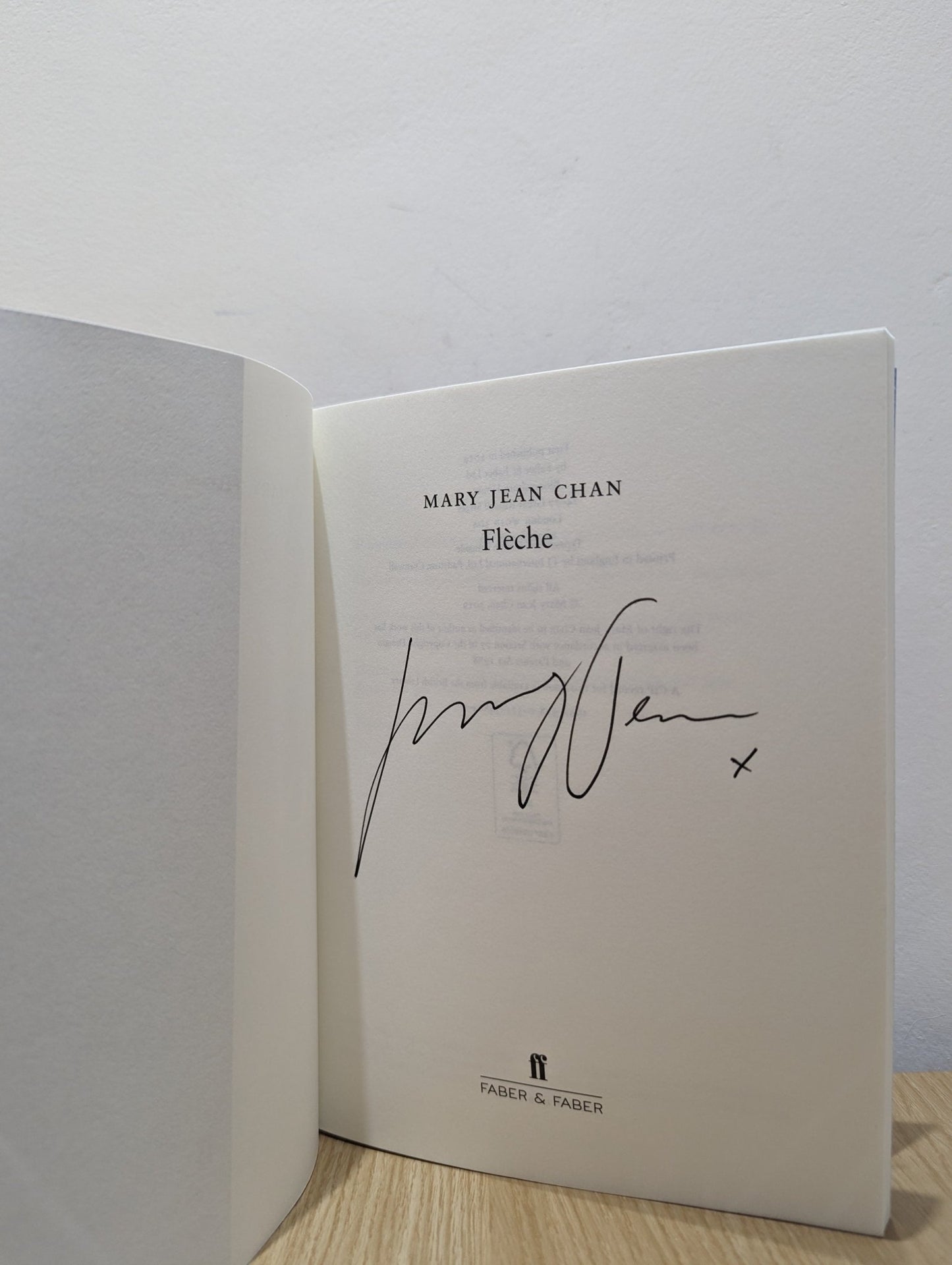 Flèche by Mary Jean Chan (Signed First Edition) - Fialta Books