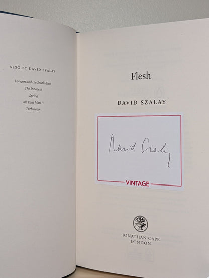 Flesh by David Szalay (Signed Bookplate Edition) - Fialta Books