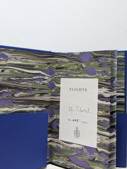 Flights by Olga Tokarczuk; Jennifer Croft (translator) (Signed Numbered Edition with sprayed edges) - Fialta Books
