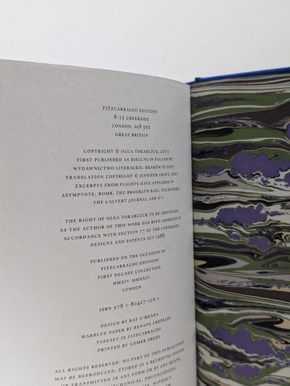 Flights by Olga Tokarczuk; Jennifer Croft (translator) (Signed Numbered Edition with sprayed edges) - Fialta Books
