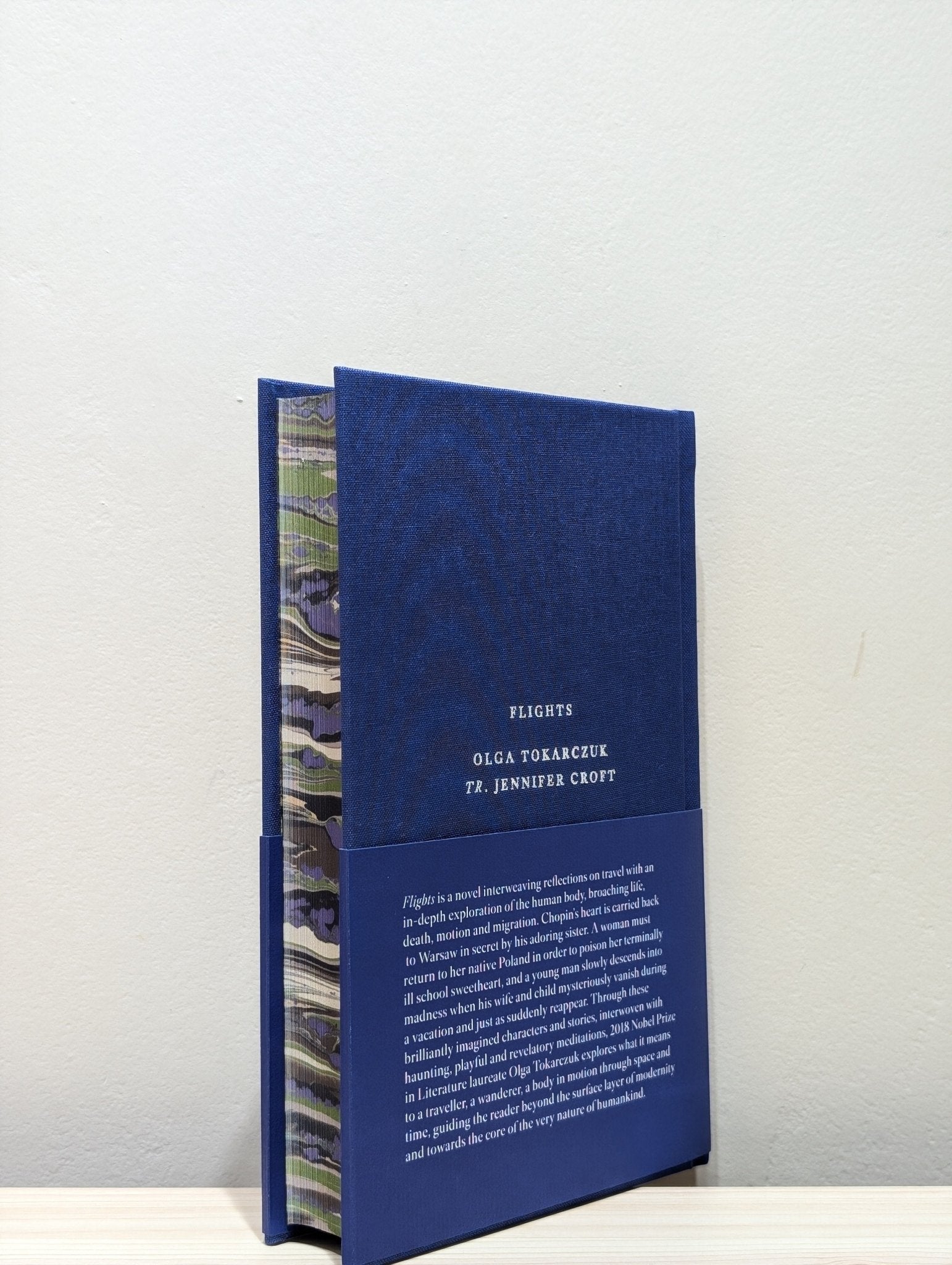 Flights by Olga Tokarczuk; Jennifer Croft (translator) (Signed Numbered Edition with sprayed edges) - Fialta Books