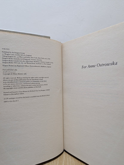 Fludd by Hilary Mantel (First Edition) - Fialta Books