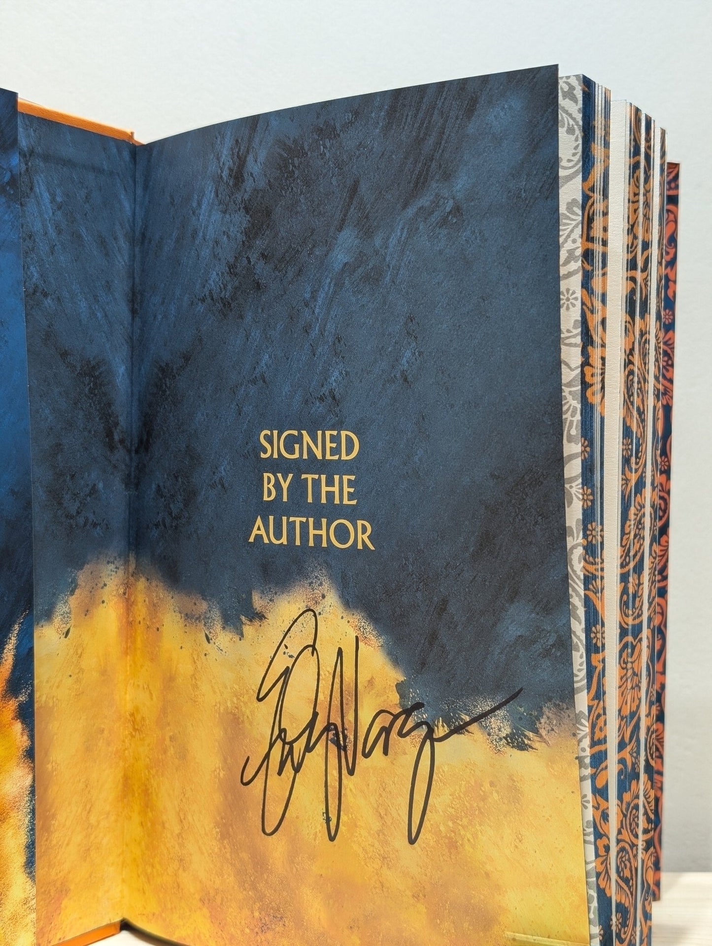 For She is Wrath by Emily Varga (Signed First Edition with sprayed edges) - Fialta Books