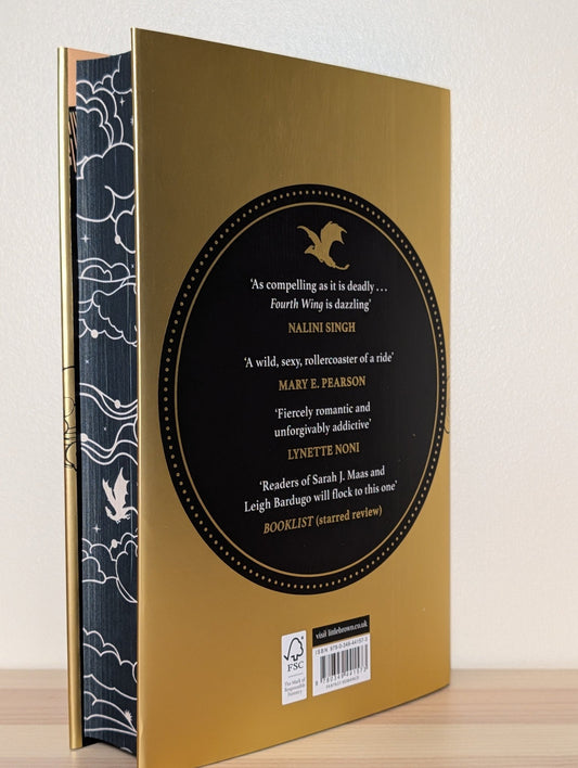 Fourth Wing by Rebecca Yarros (Sprayed Edges Edition) - Fialta Books