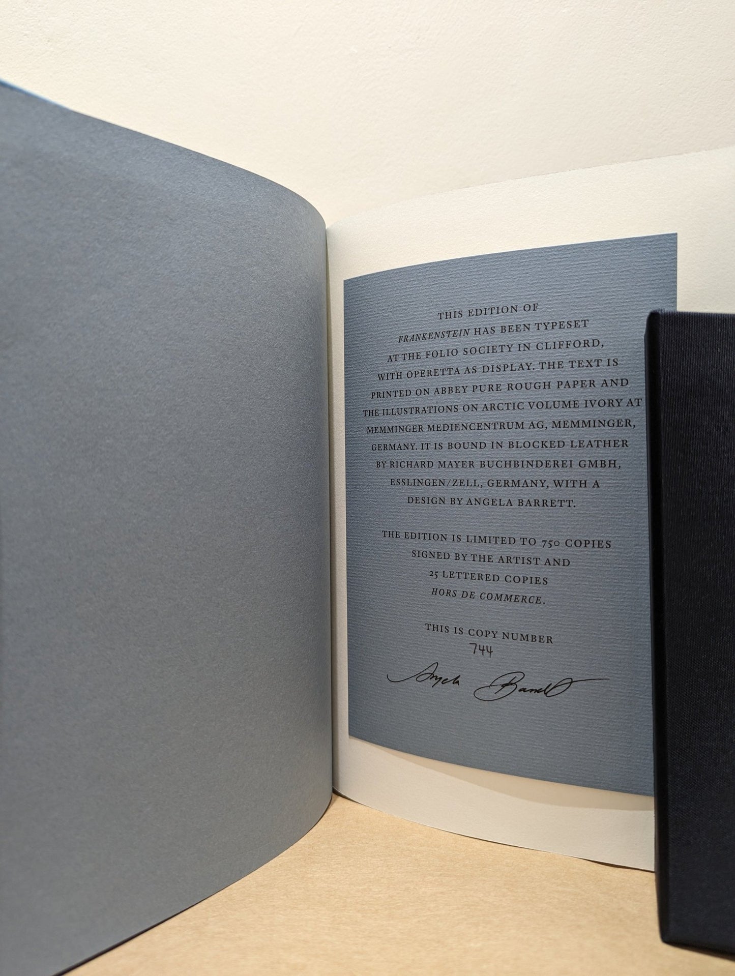 Frankenstein by Mary Shelley (Folio Numbered Limited Edition) - Fialta Books