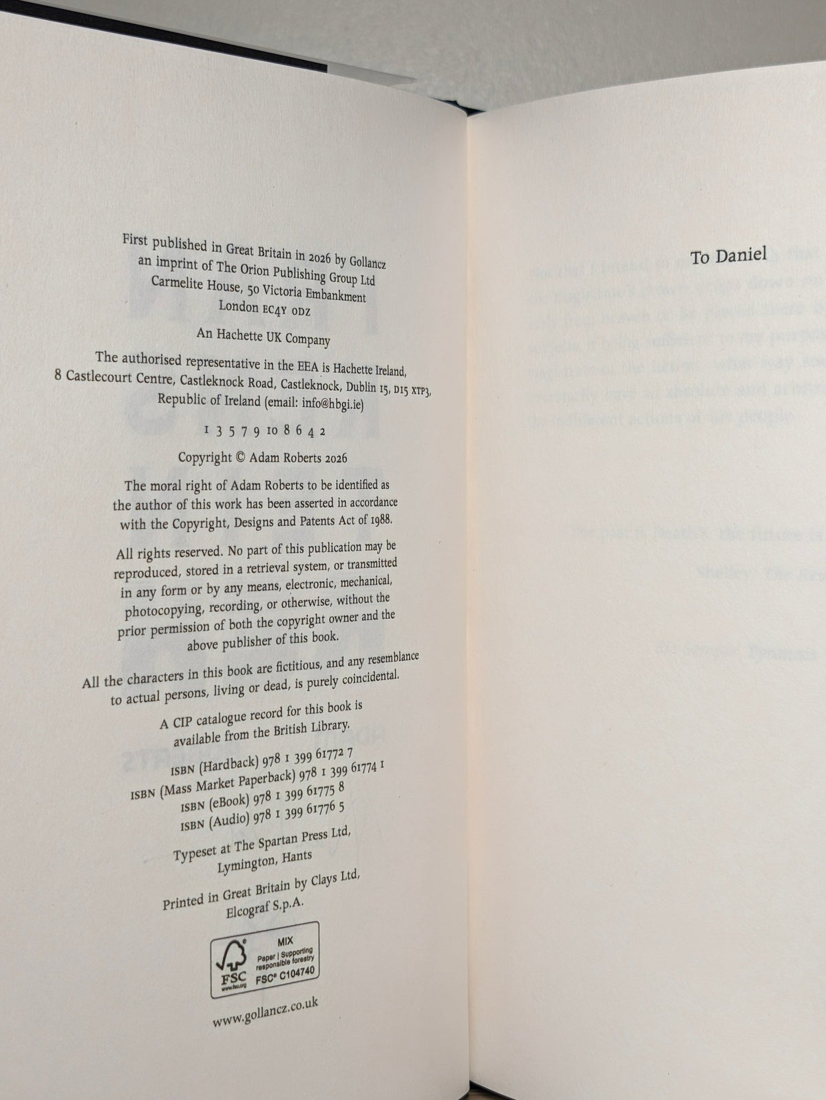Frankenstein Rex by Adam Roberts (Signed First Edition) - Fialta Books