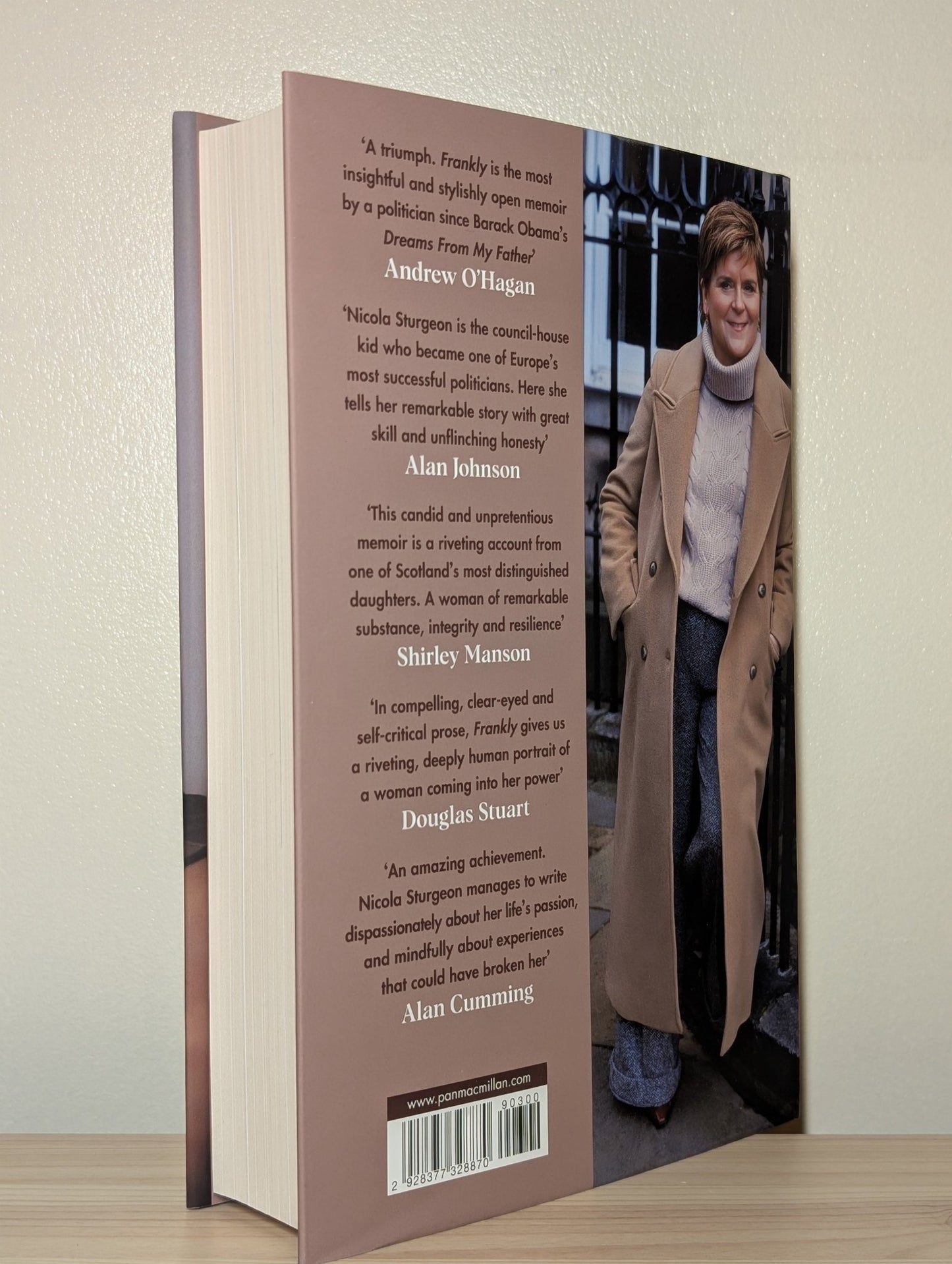 Frankly by Nicola Sturgeon (Signed First Edition) - Fialta Books