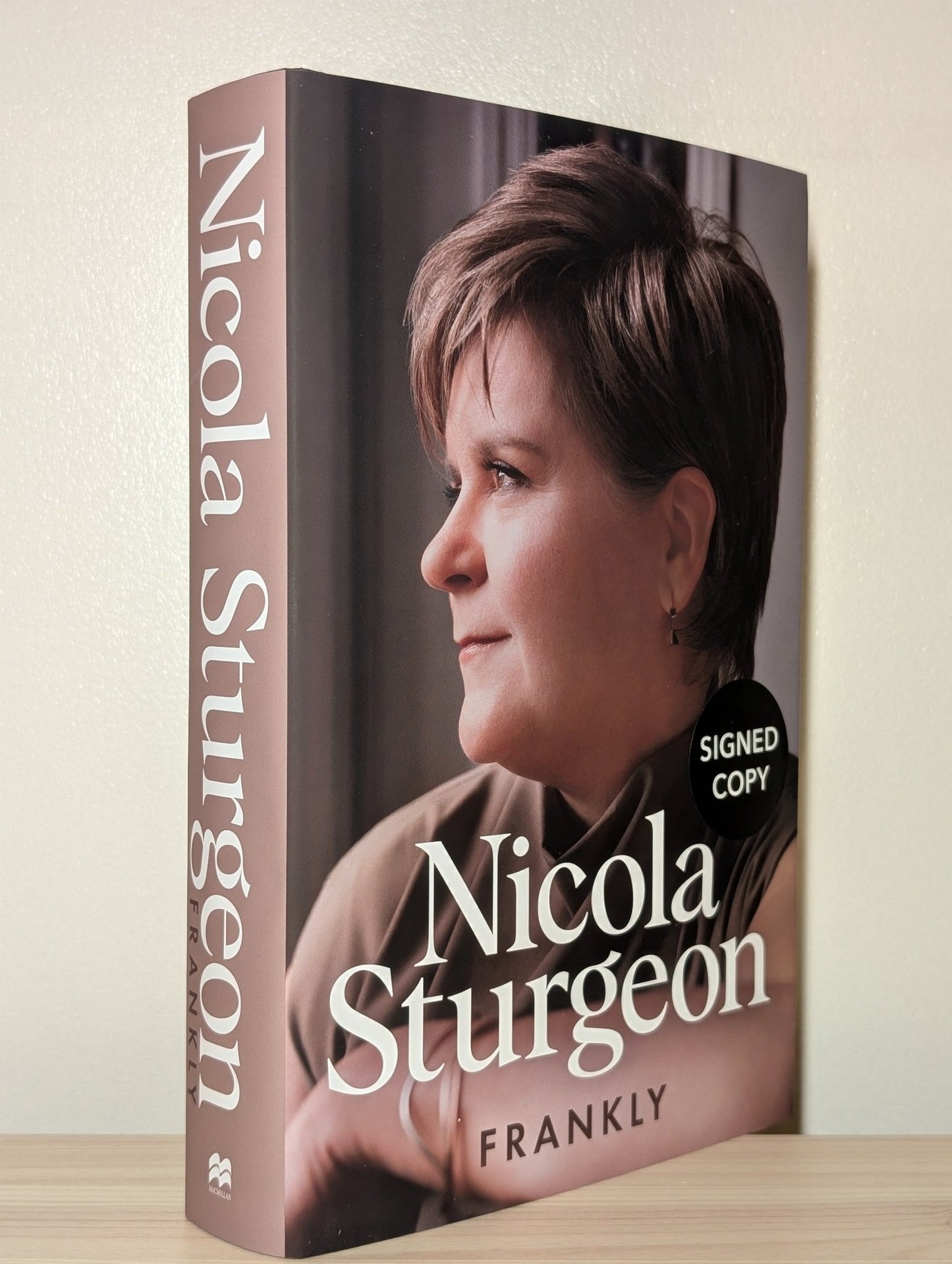 Frankly by Nicola Sturgeon (Signed First Edition) - Fialta Books