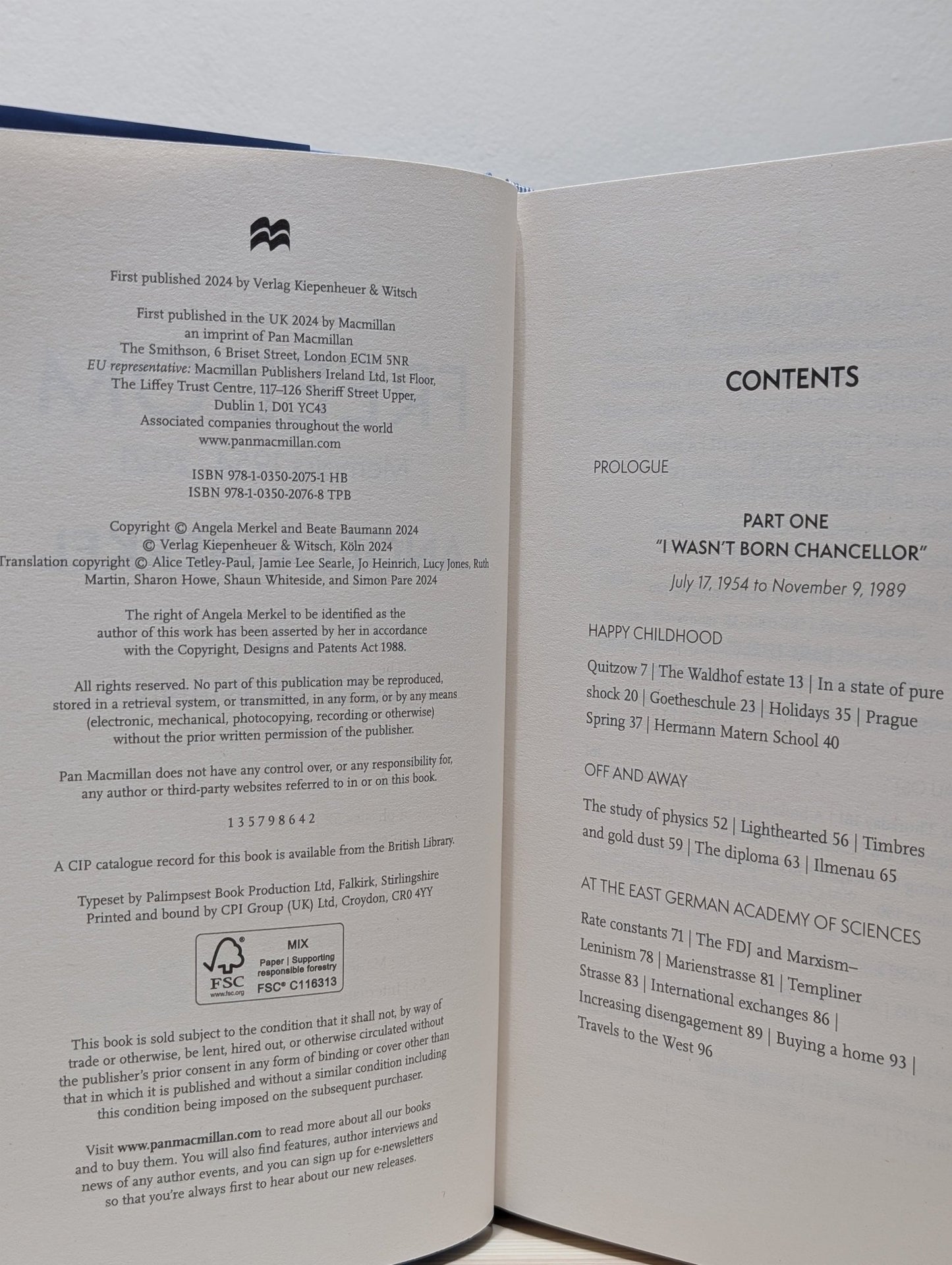 Freedom: Memories 1954 - 2021 by Angela Merkel (Signed First Edition) - Fialta Books