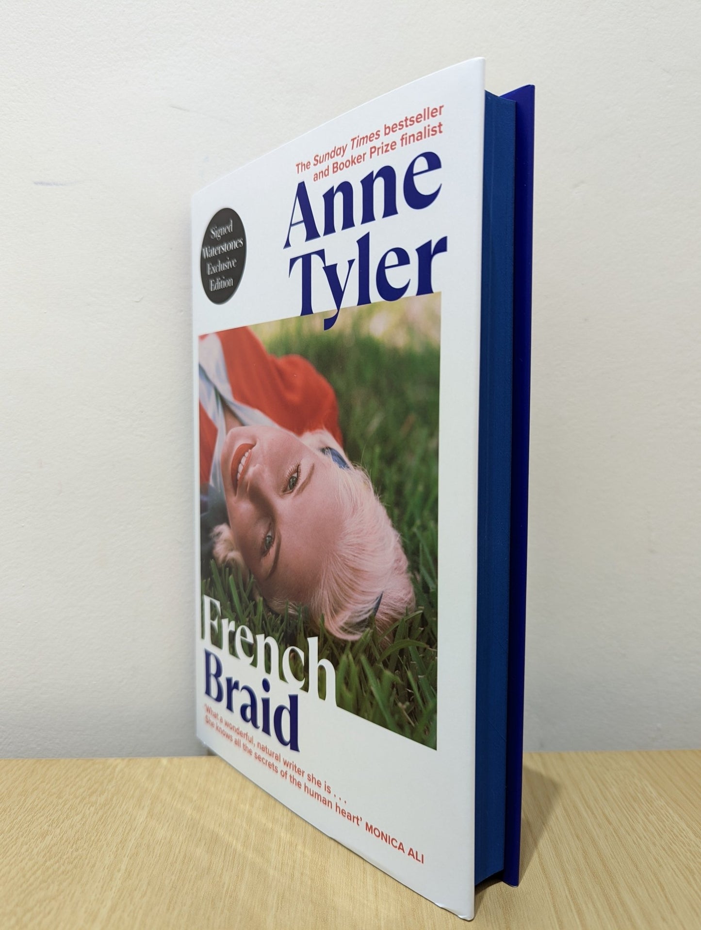 French Braid by Anne Tyler (Signed First Edition with sprayed edges) - Fialta Books