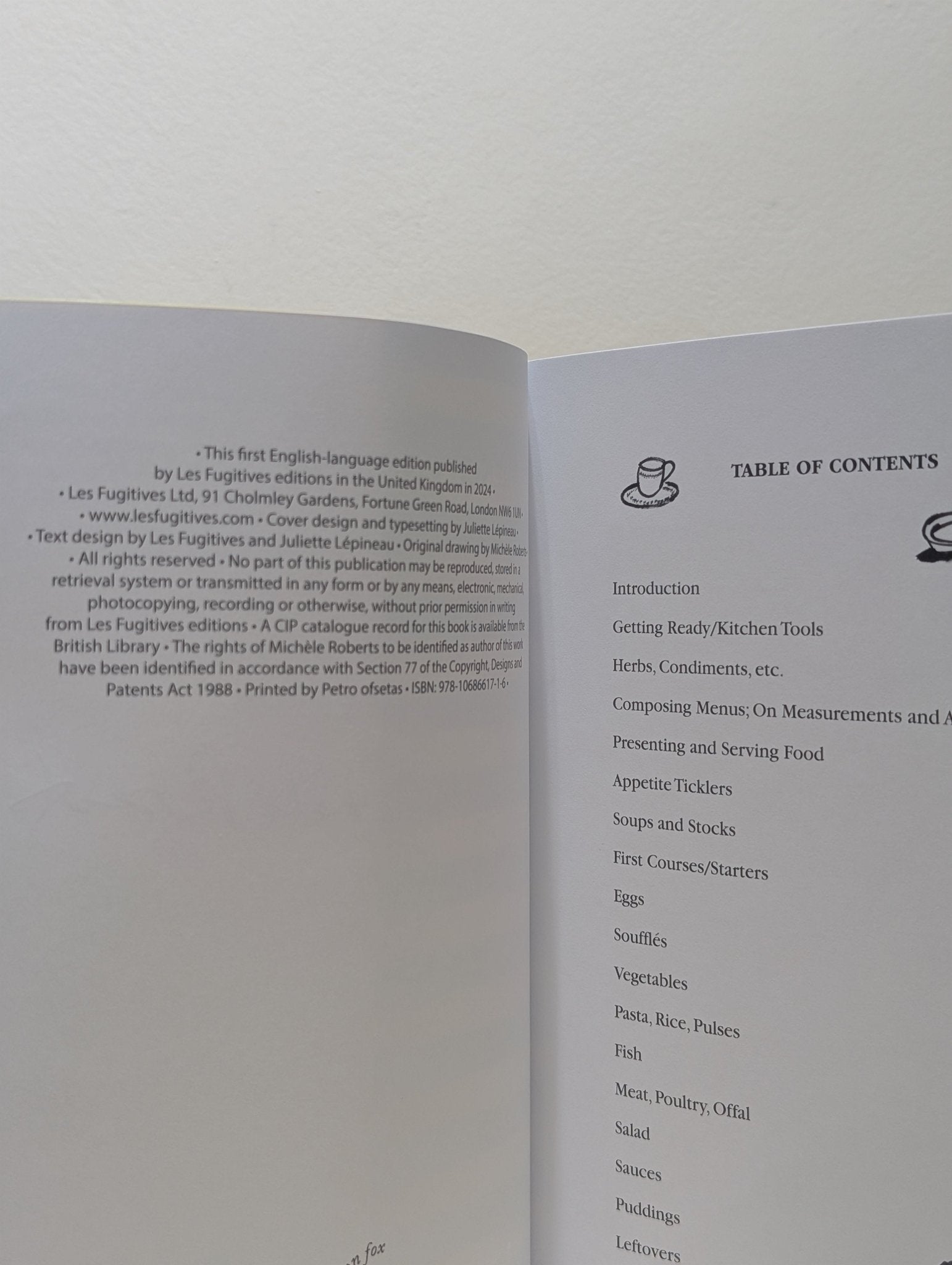 French Cooking for One by Michele Roberts (Signed First Edition) - Fialta Books