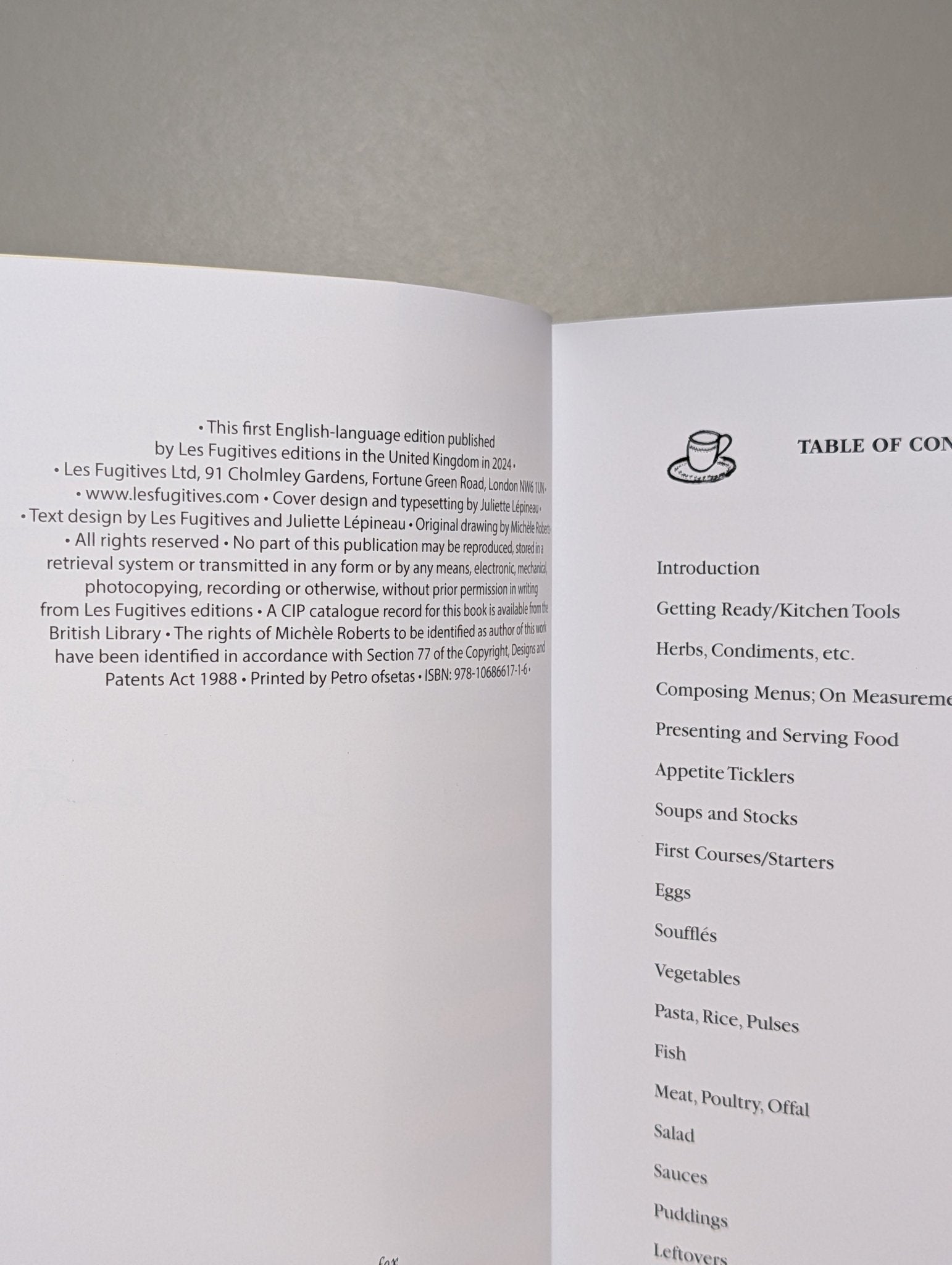 French Cooking for One; French Cooking for Two by Michele Roberts (Signed First Edition) - Fialta Books