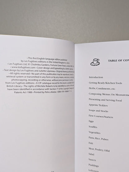 French Cooking for One; French Cooking for Two by Michele Roberts (Signed First Edition) - Fialta Books