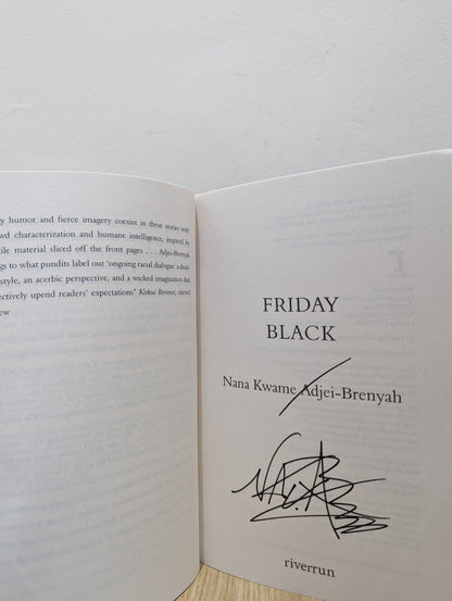 Friday Black by Nana Kwame Adjei - Brenyah (Signed) - Fialta Books