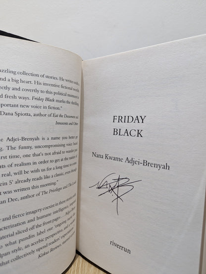 Friday Black by Nana Kwame Adjei - Brenyah (Signed First Edition) - Fialta Books