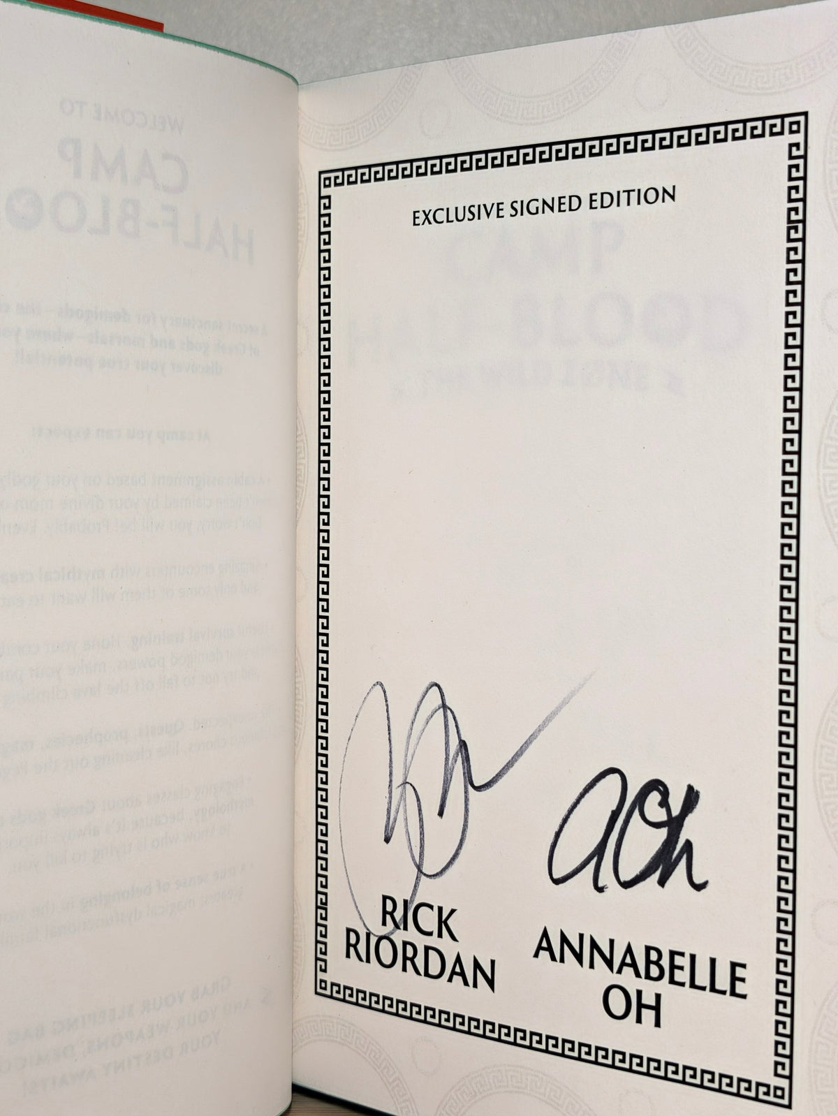 From the World of Percy Jackson by Rick Riordan (Signed First Edition) - Fialta Books