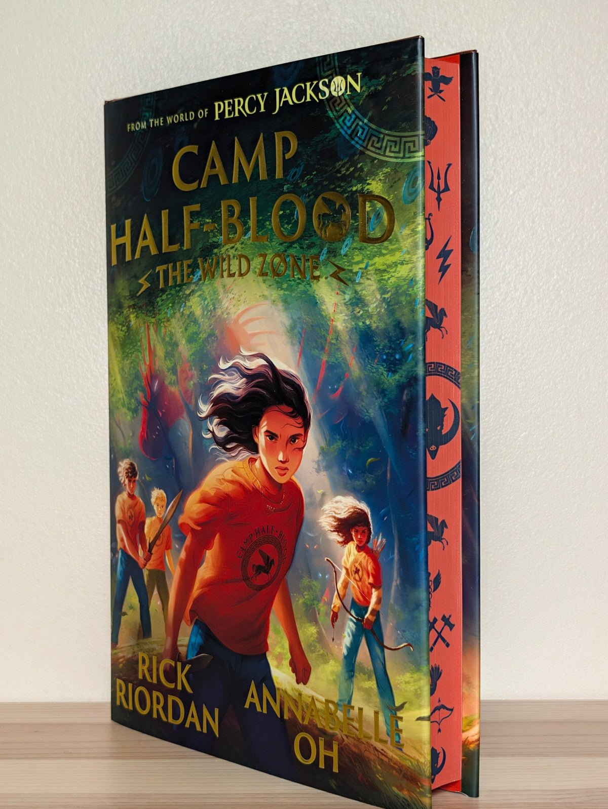 From the World of Percy Jackson by Rick Riordan (Signed First Edition with sprayed edges) - Fialta Books
