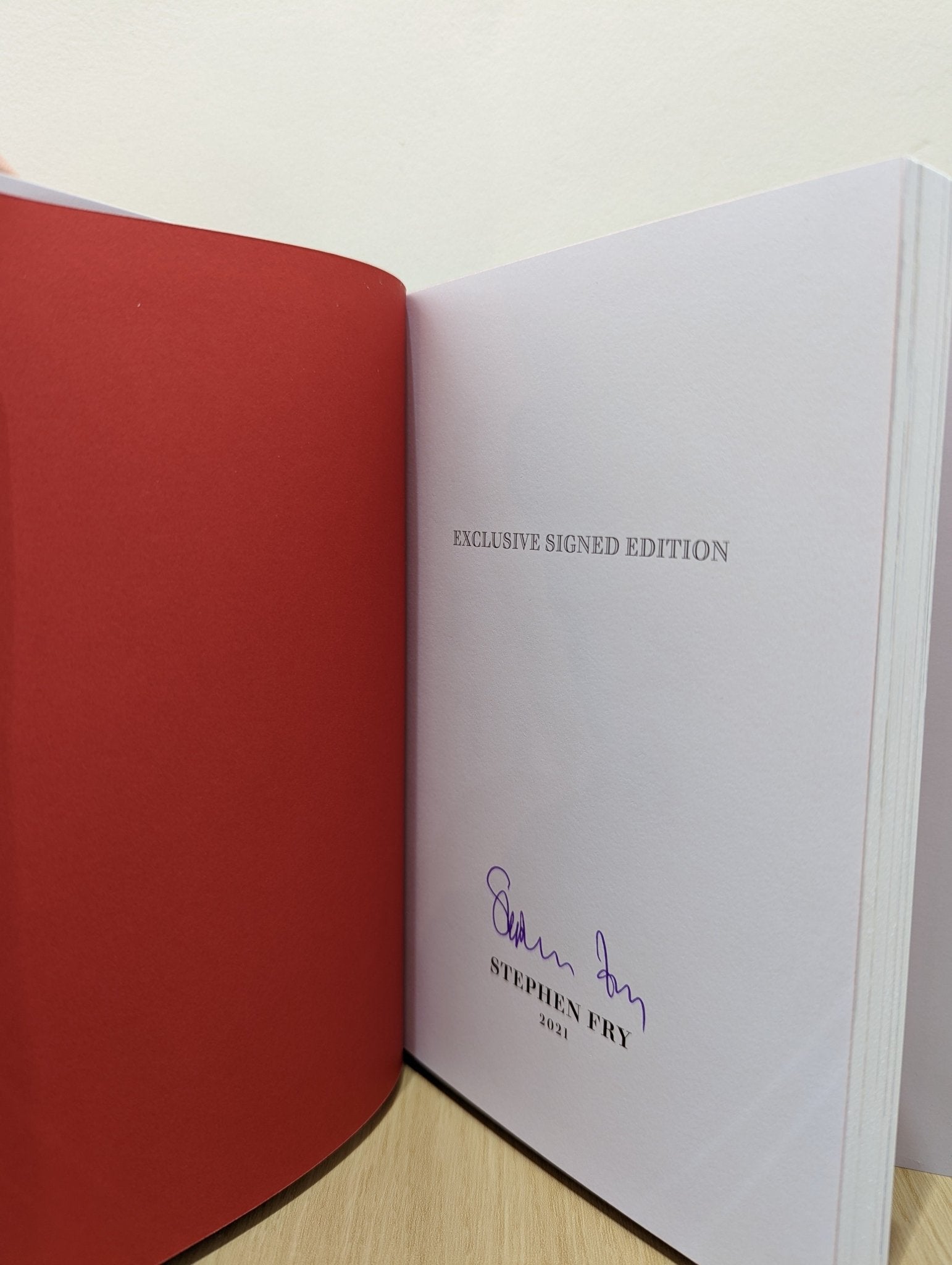 Fry's Ties by Stephen Fry (Signed First Edition) - Fialta Books