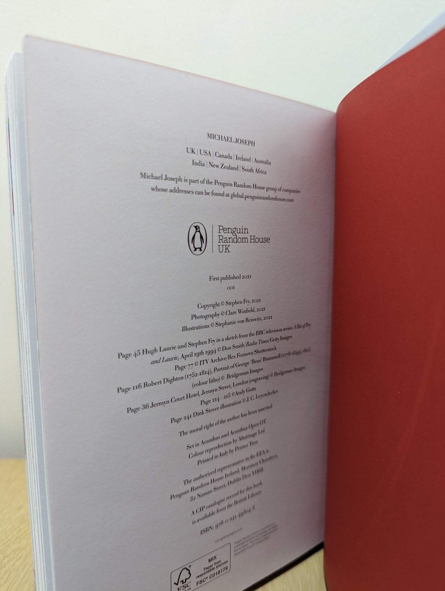 Fry's Ties by Stephen Fry (Signed First Edition) - Fialta Books