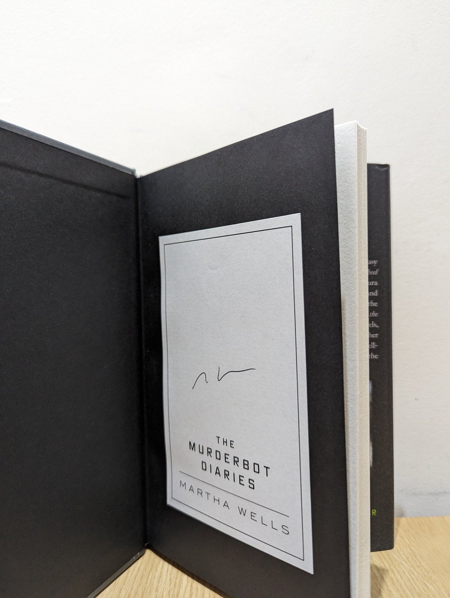 Fugitive Telemetry by Martha Wells (Signed Bookplate) - Fialta Books