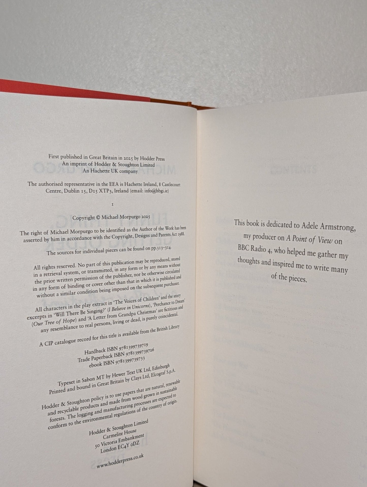 Funny Thing, Getting Older by Michael Morpurgo (Signed First Edition) - Fialta Books