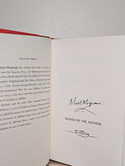 Funny Thing, Getting Older by Michael Morpurgo (Signed First Edition) - Fialta Books