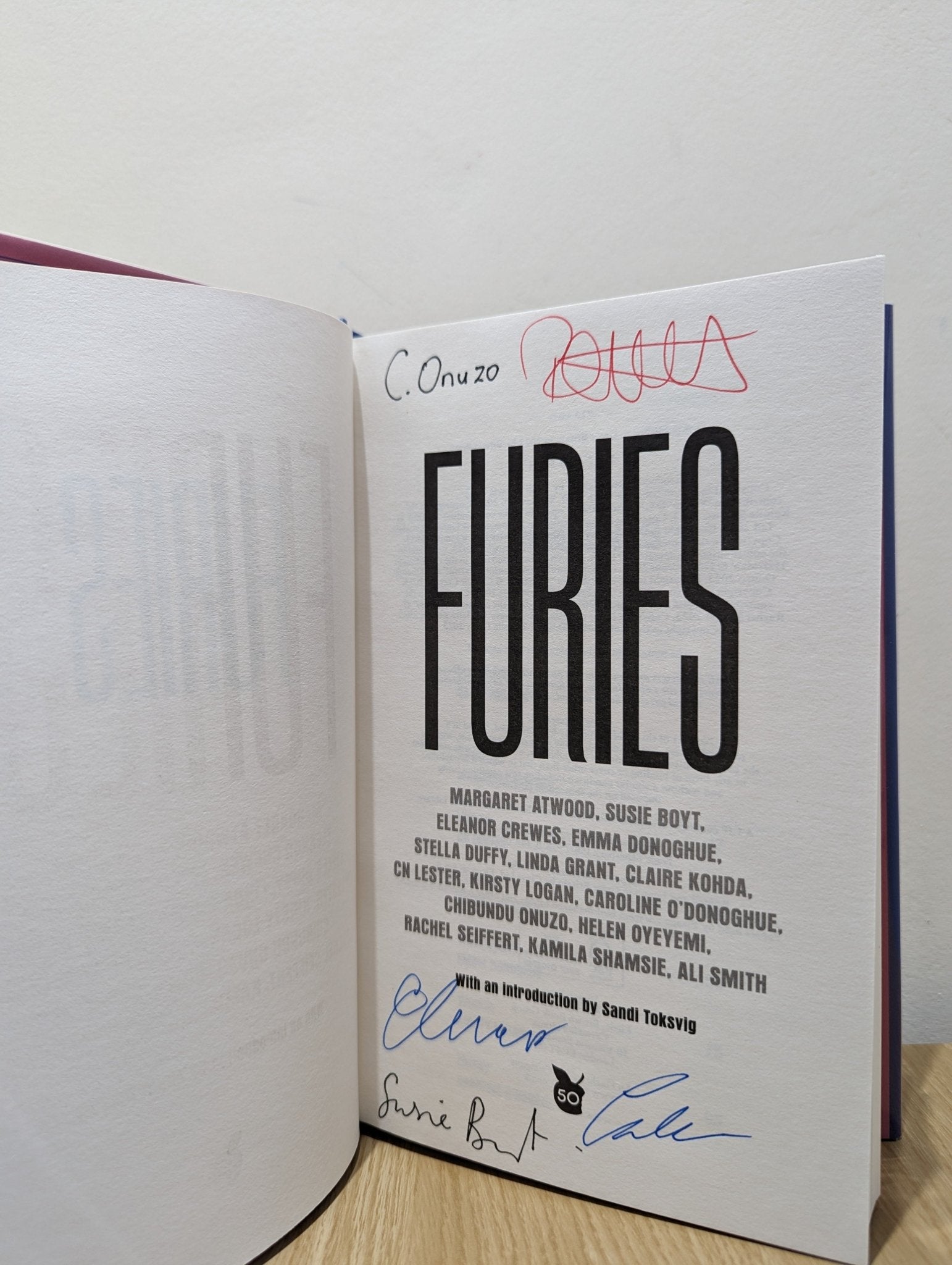 Furies: The Virago Book of Wild Women by Margaret Atwood (Signed First Edition) - Fialta Books