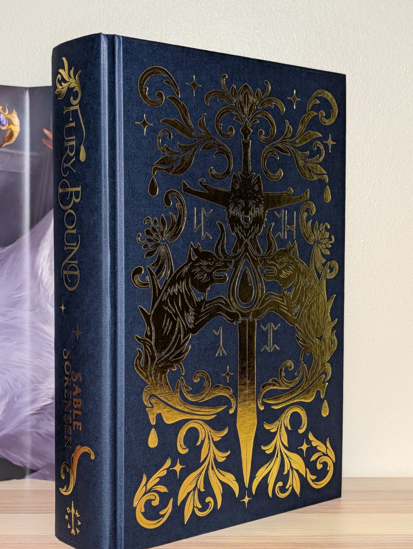 Fury Bound by Sable Sorensen (Signed First Edition with sprayed edges) - Fialta Books