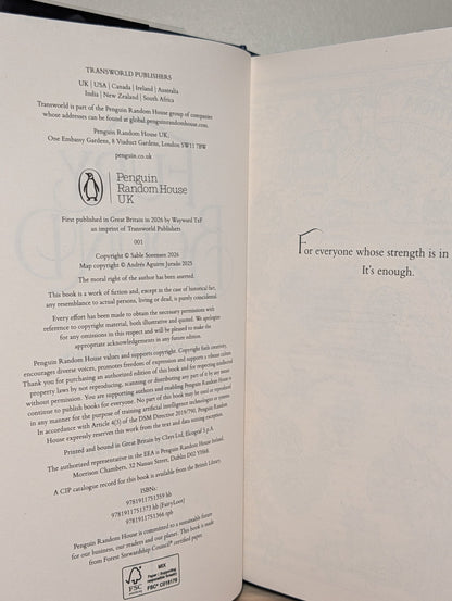 Fury Bound by Sable Sorensen (Signed Numbered First Edition with sprayed edges) - Fialta Books