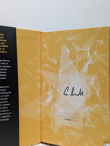 Future's Edge by Gareth L. Powell (Signed First Edition with sprayed edges) - Fialta Books