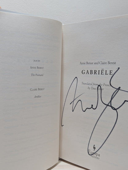 Gabriele by Anne Berest (Signed First Edition) - Fialta Books