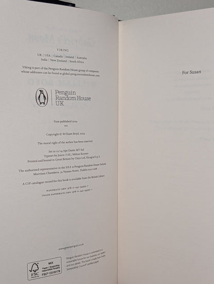 Gabriel's Moon; The Predicament by William Boyd (Signed First Edition) - Fialta Books