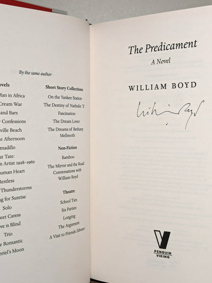 Gabriel's Moon; The Predicament; Cold Sunset by William Boyd (Signed First Edition Set) - Fialta Books