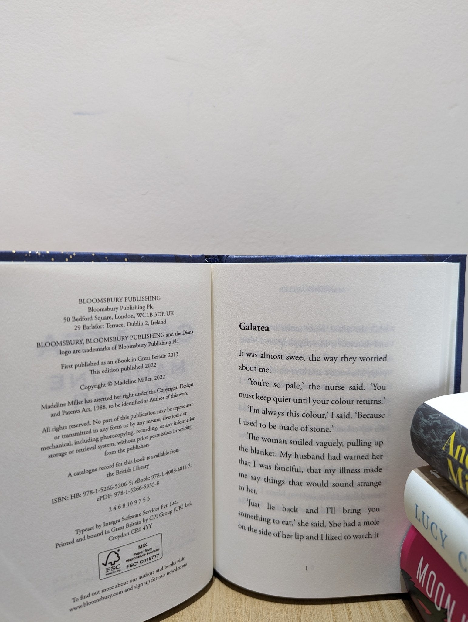 Galatea by Madeline Miller (Signed First Edition) - Fialta Books