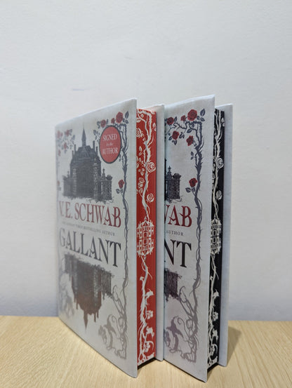 Gallant by V.E. Schwab (Signed Set with red and black edges) - Fialta Books
