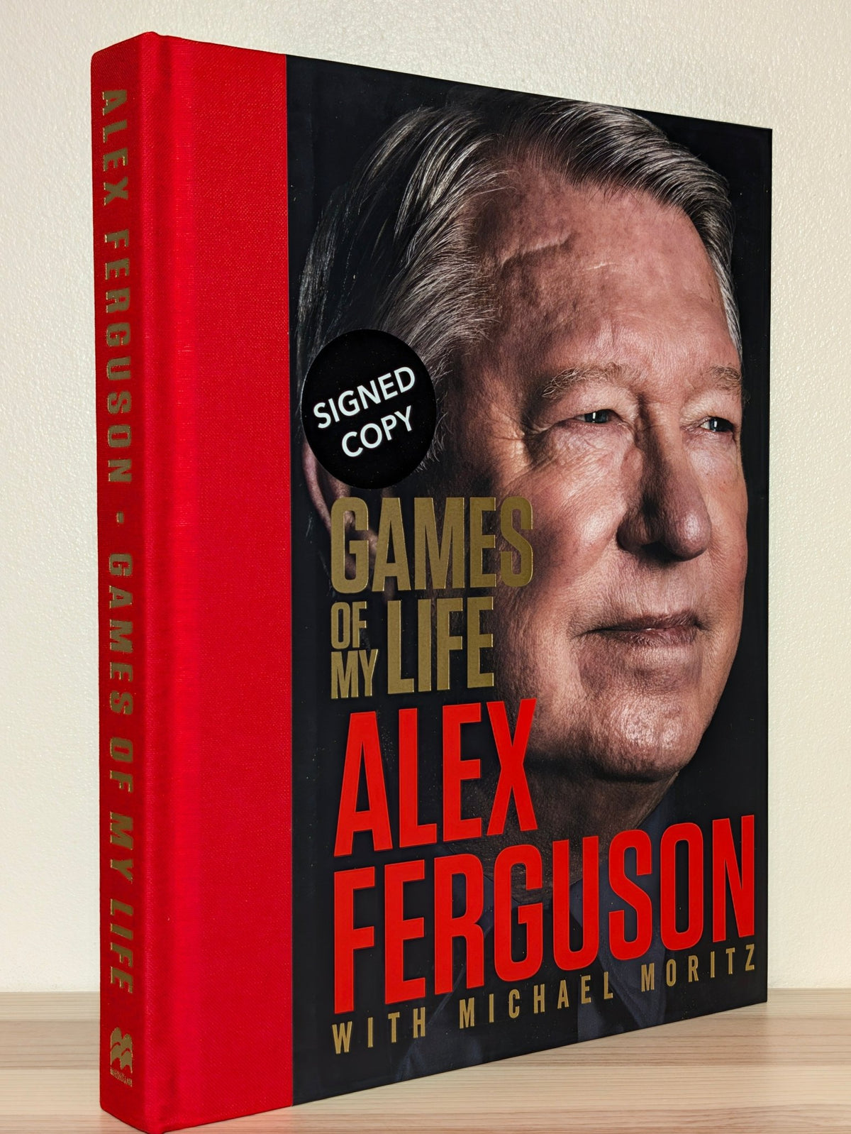 Games of My Life by Alex Ferguson (Signed First Edition) - Fialta Books