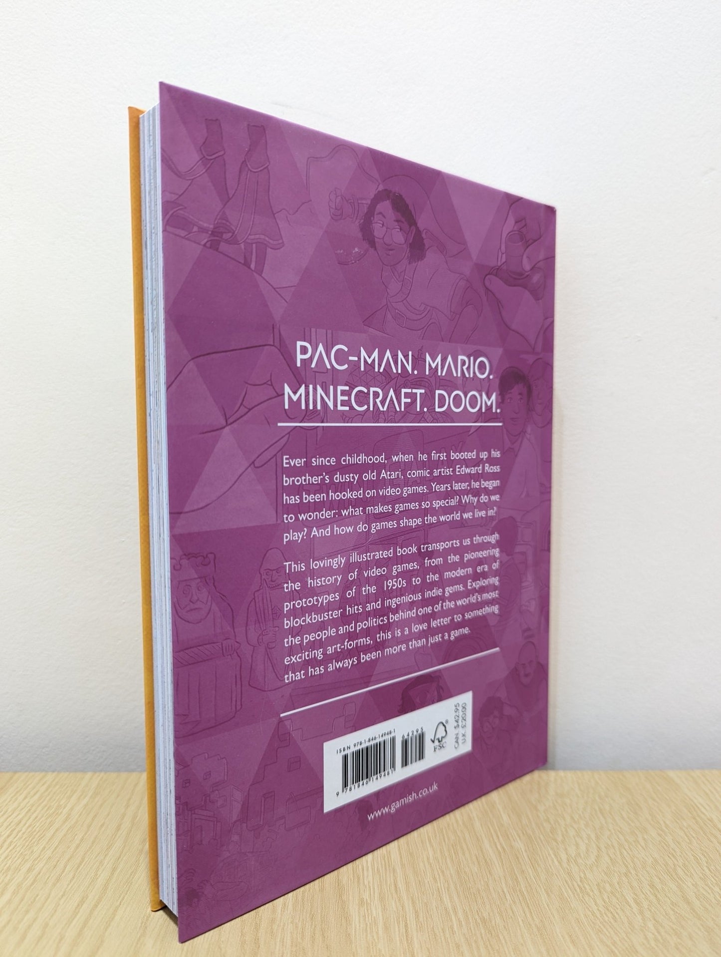 Gamish: A Graphic History of Gaming by Edward Ross (Signed First Edition) - Fialta Books