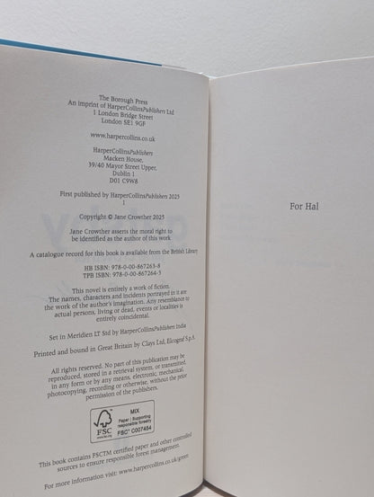 Gatsby by Jane Crowther (Signed First Edition) - Fialta Books