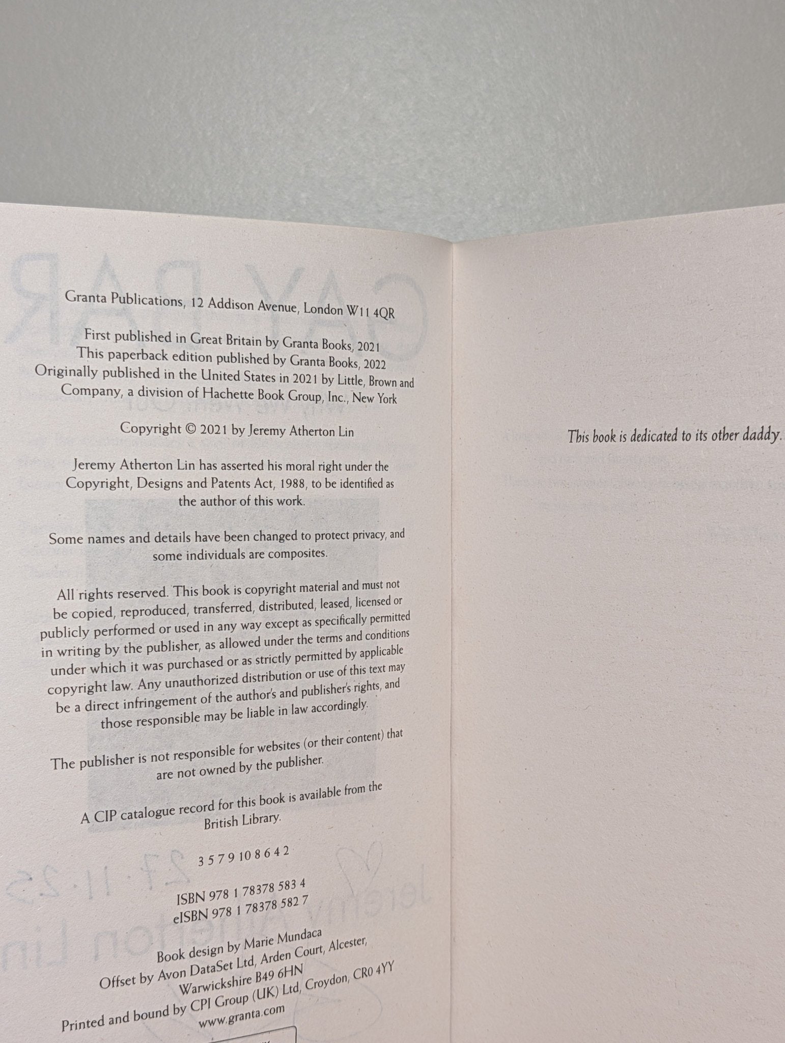 Gay Bar: Why We Went Out by Jeremy Atherton Lin (Signed Paperback Edition) - Fialta Books