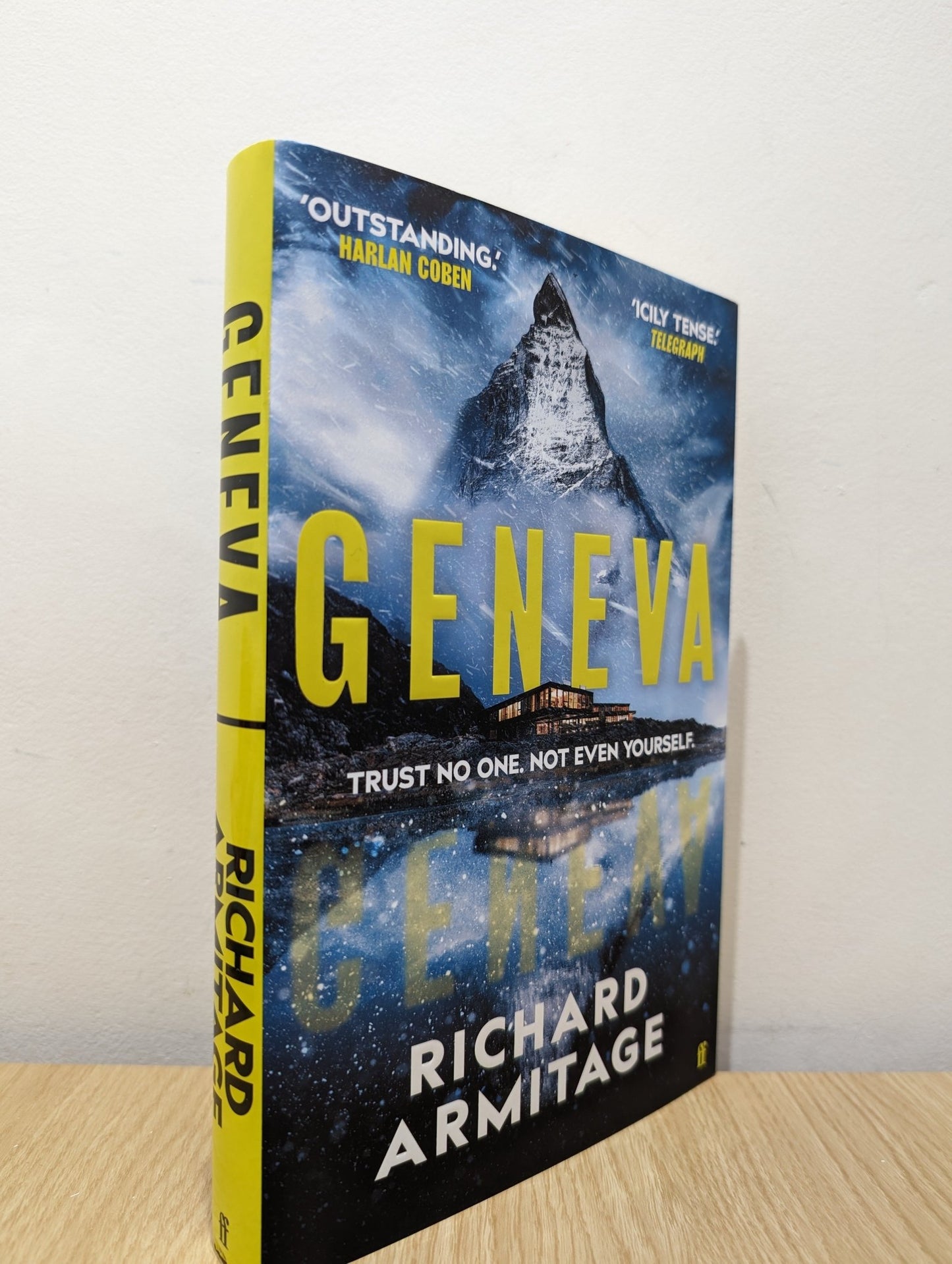 Geneva by Richard Armitage (Signed First Edition with special board design) - Fialta Books