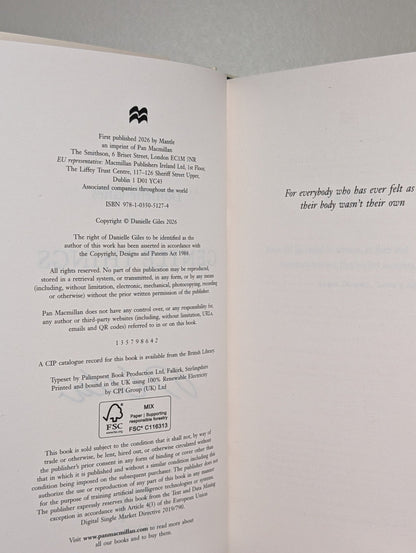 Gentle Things by Danielle Giles (Signed First Edition) - Fialta Books