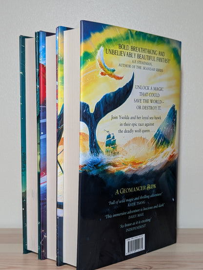 Geomancer 1 - 3 by Kiran Millwood Hargrave (Signed First Edition) - Fialta Books