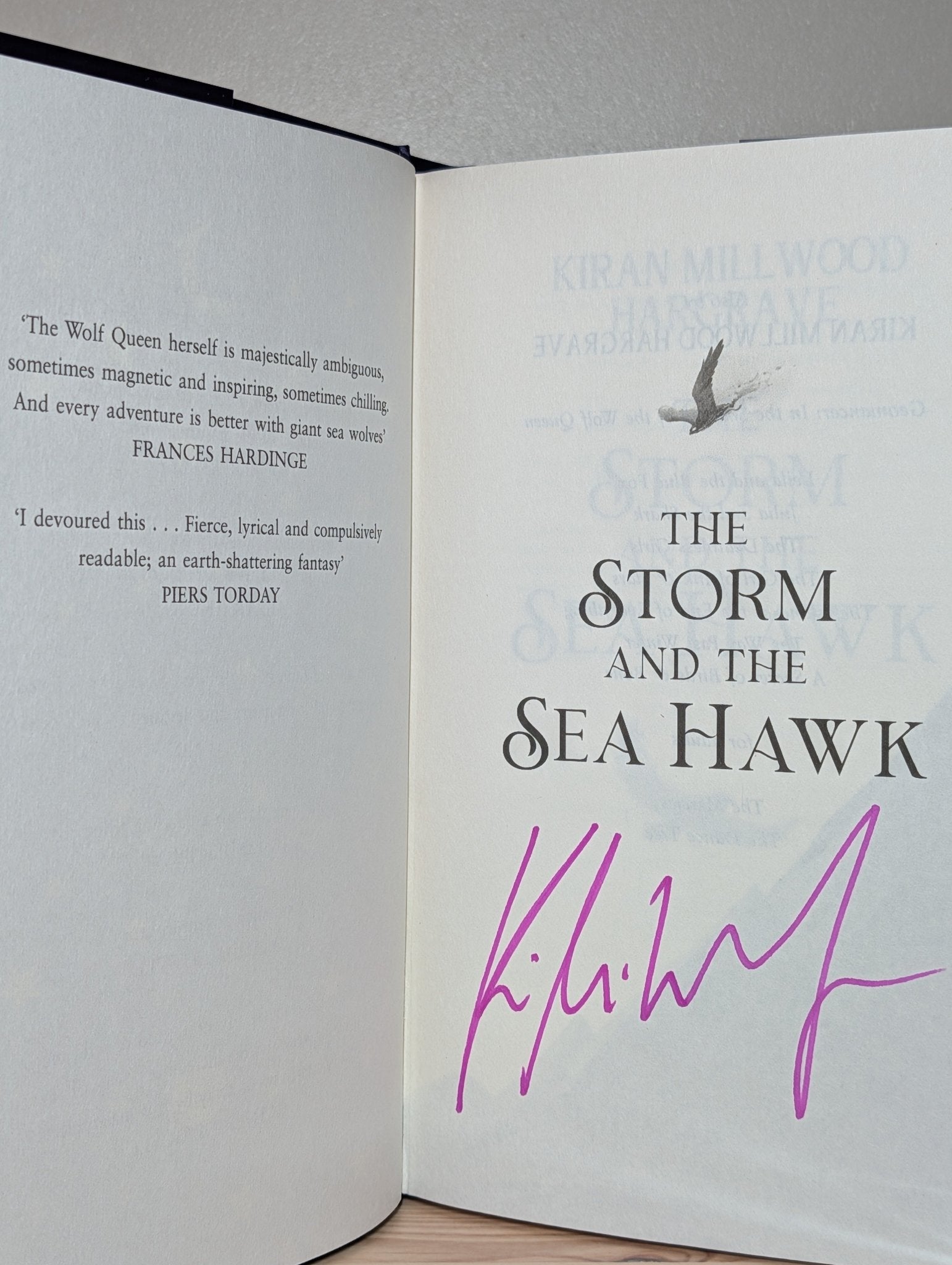 Geomancer 1 - 3 by Kiran Millwood Hargrave (Signed First Edition) - Fialta Books